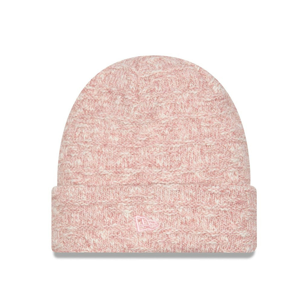 Dallas Cowboys New Era Women's Metallic Cuffed Knit Hat - Pink Hats