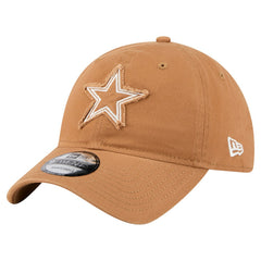 Dallas Cowboys New Era Stamp 9TWENTY Adjustable Hat - Brown Hats