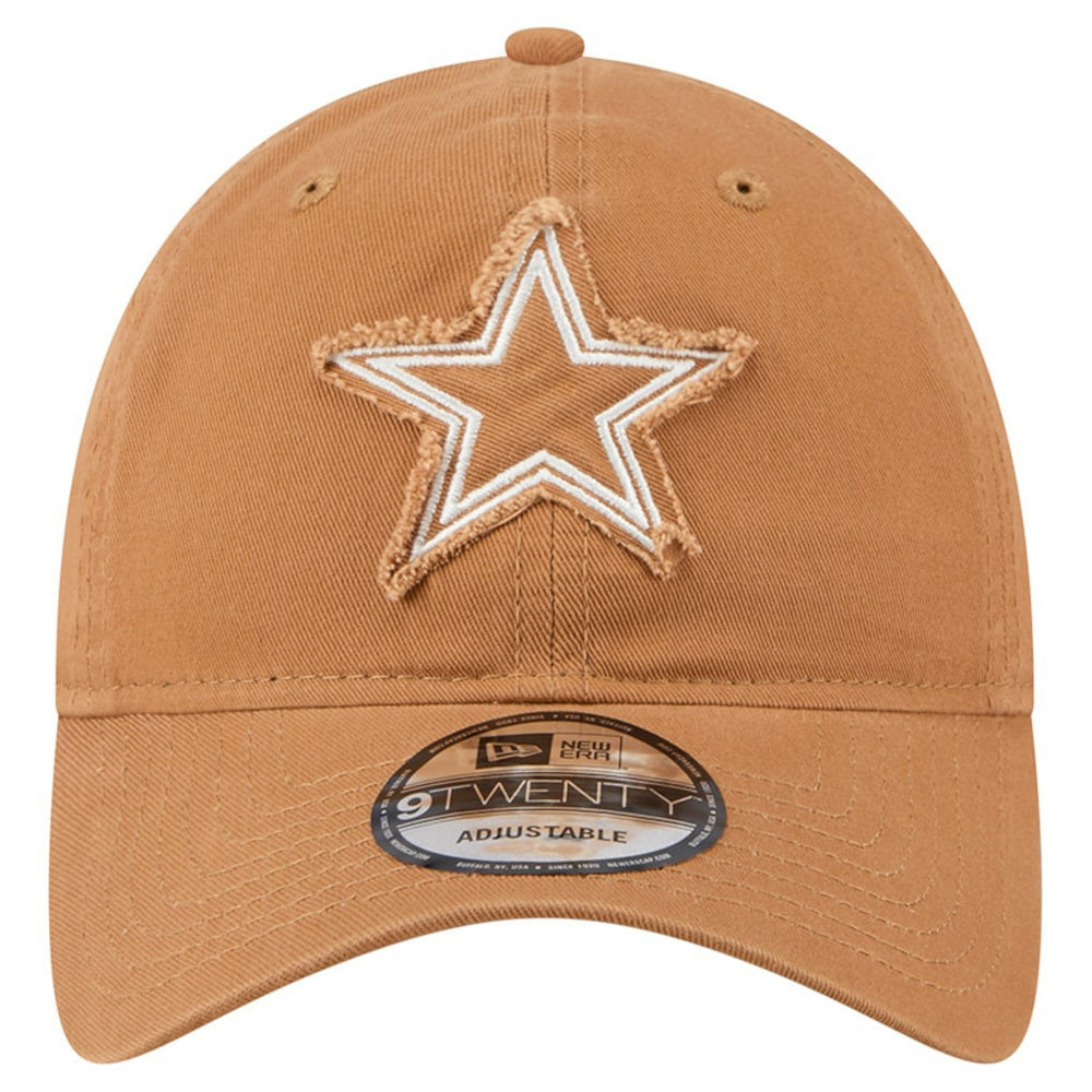 Dallas Cowboys New Era Stamp 9TWENTY Adjustable Hat - Brown Hats