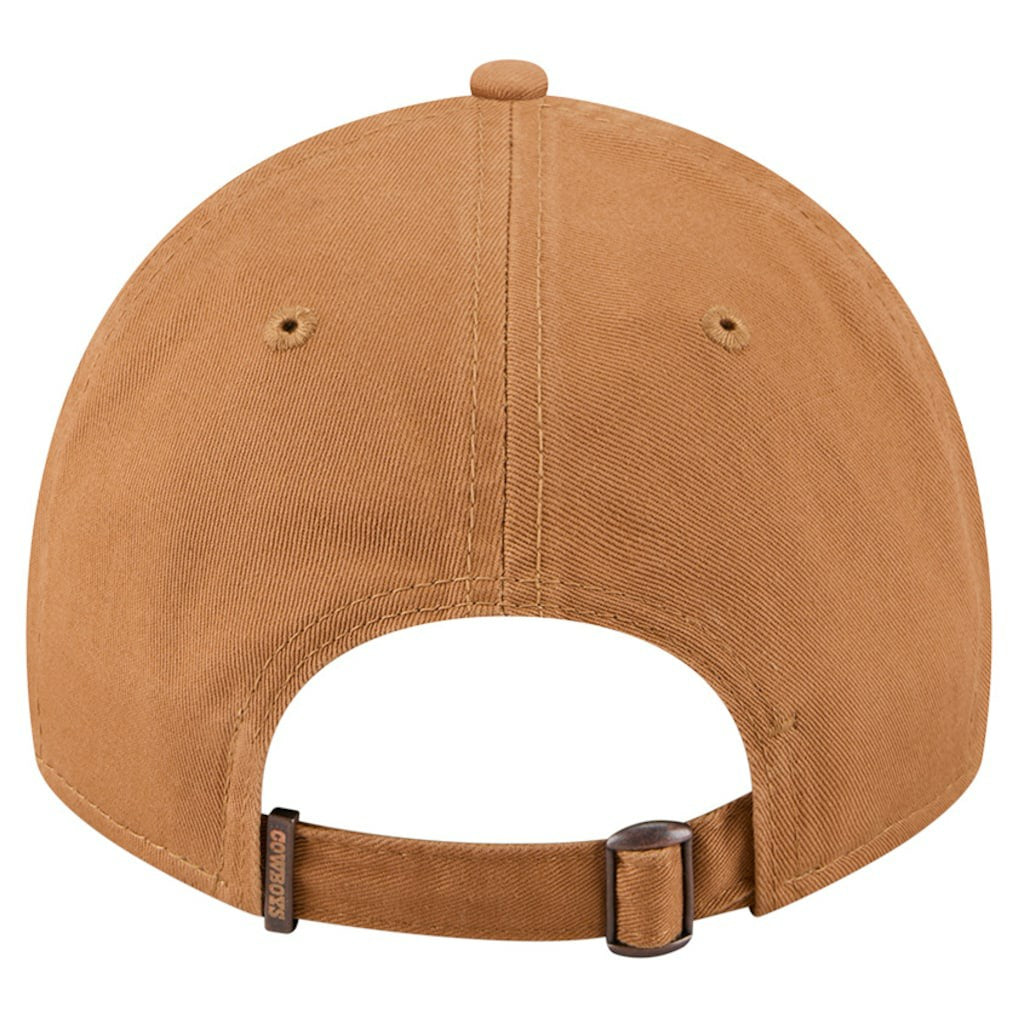 Dallas Cowboys New Era Stamp 9TWENTY Adjustable Hat - Brown Hats