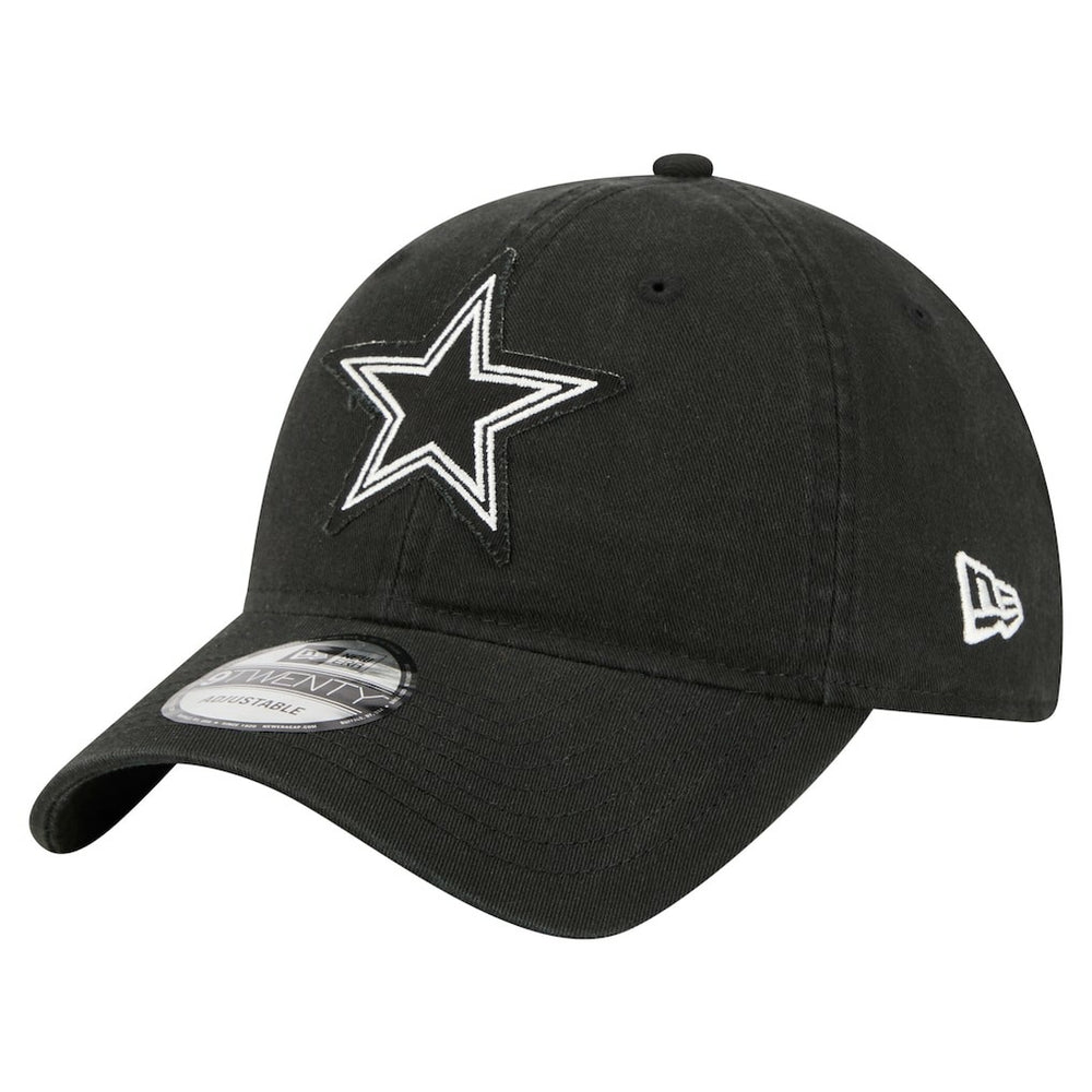 Dallas Cowboys New Era Stamp 9TWENTY Adjustable Hat - Black Hats