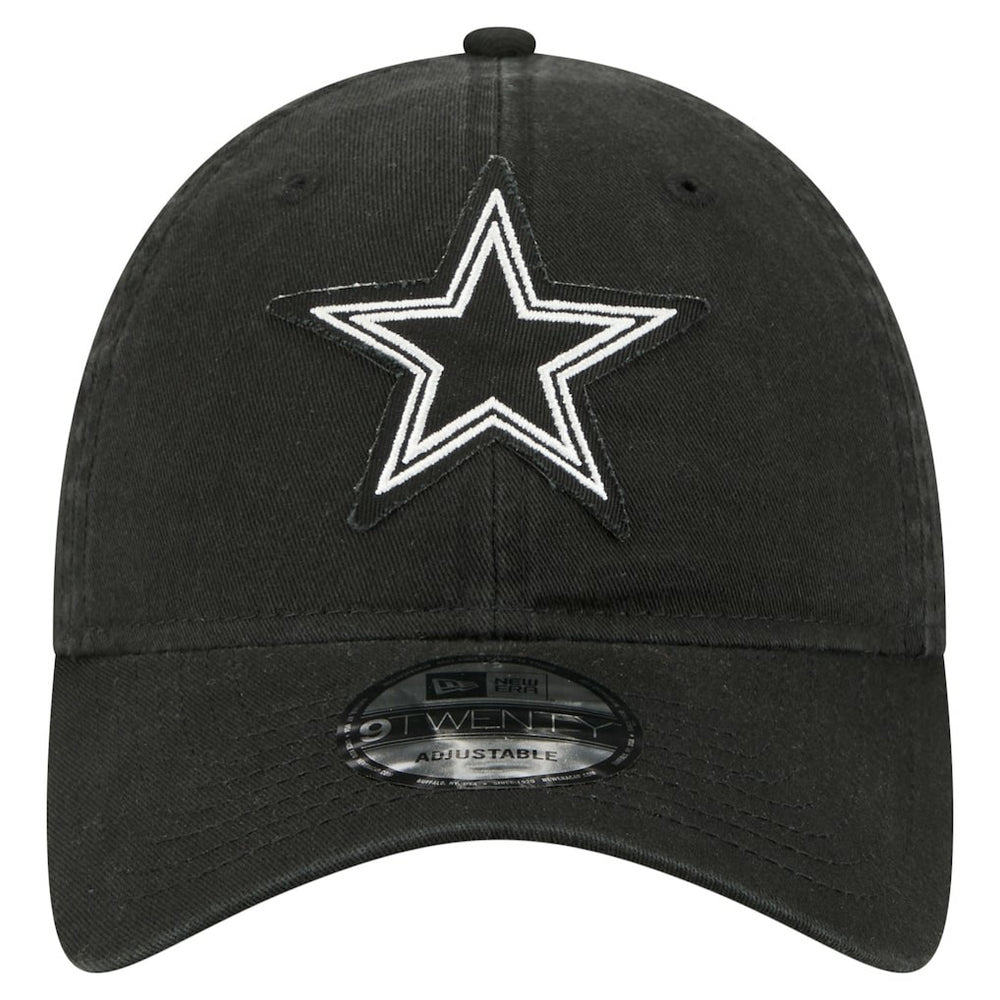 Dallas Cowboys New Era Stamp 9TWENTY Adjustable Hat - Black Hats