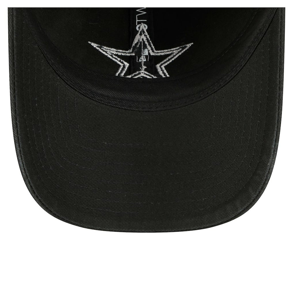 Dallas Cowboys New Era Stamp 9TWENTY Adjustable Hat - Black Hats