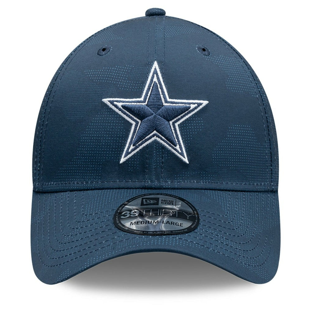 Dallas Cowboys New Era Tonal Camo 39THIRTY Flex Hat - Navy Hats