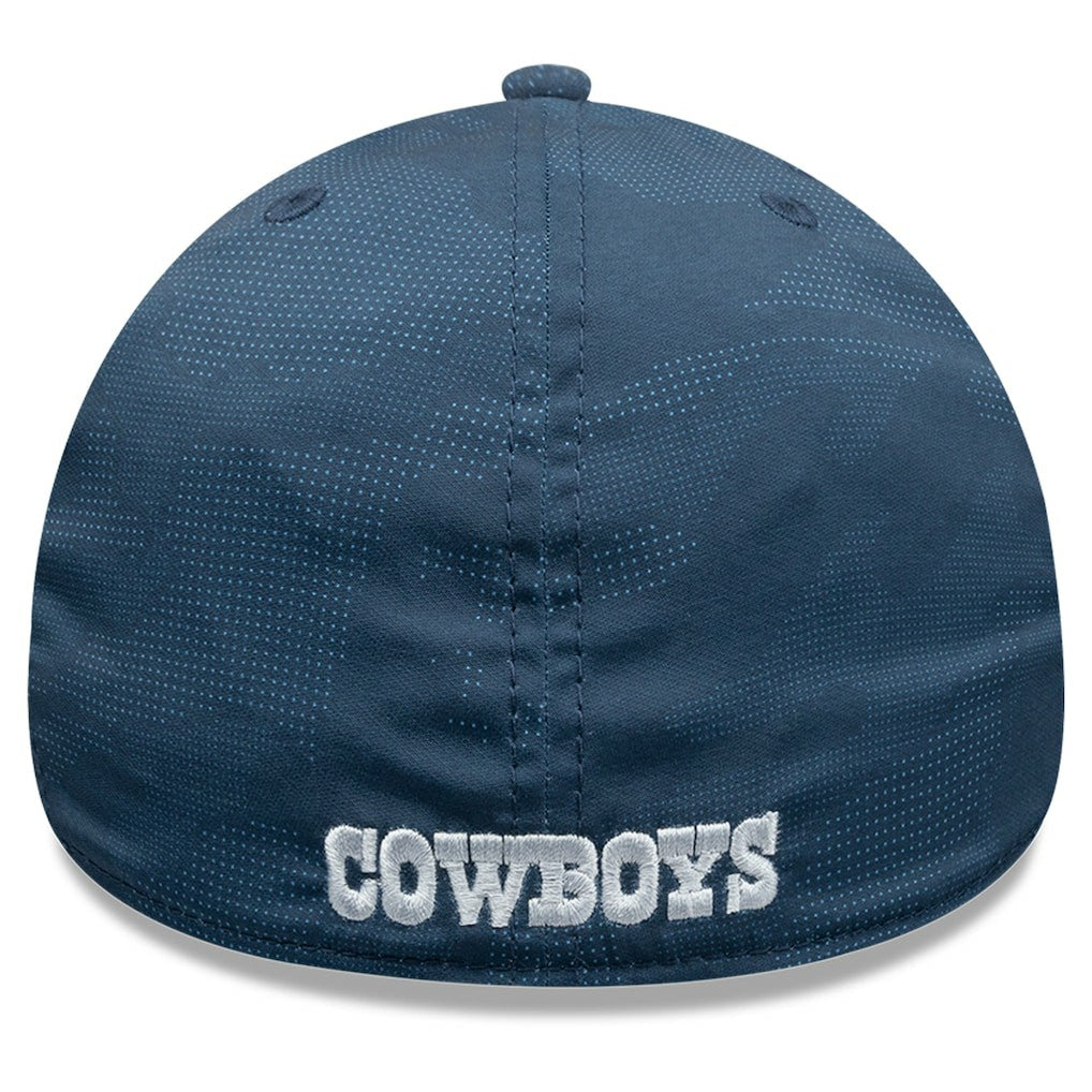 Dallas Cowboys New Era Tonal Camo 39THIRTY Flex Hat - Navy Hats