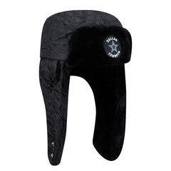 Dallas Cowboys New Era Quilted Trapper Hat - Black Hats