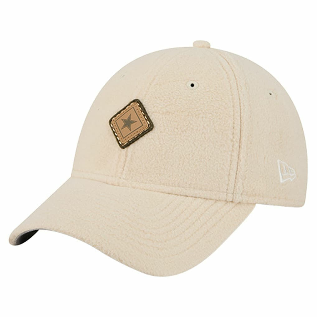 Dallas Cowboys New Era Women's Comfy 9FORTY Adjustable Hat - Cream Hats