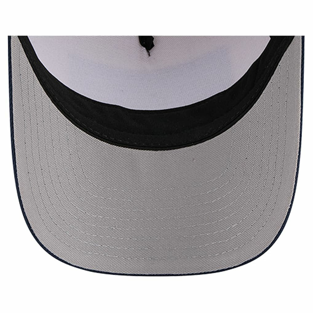 Dallas Cowboys New Era Two-Tone Text 9FORTY M-Crown Adjustable Hat - Stone/Navy Hats
