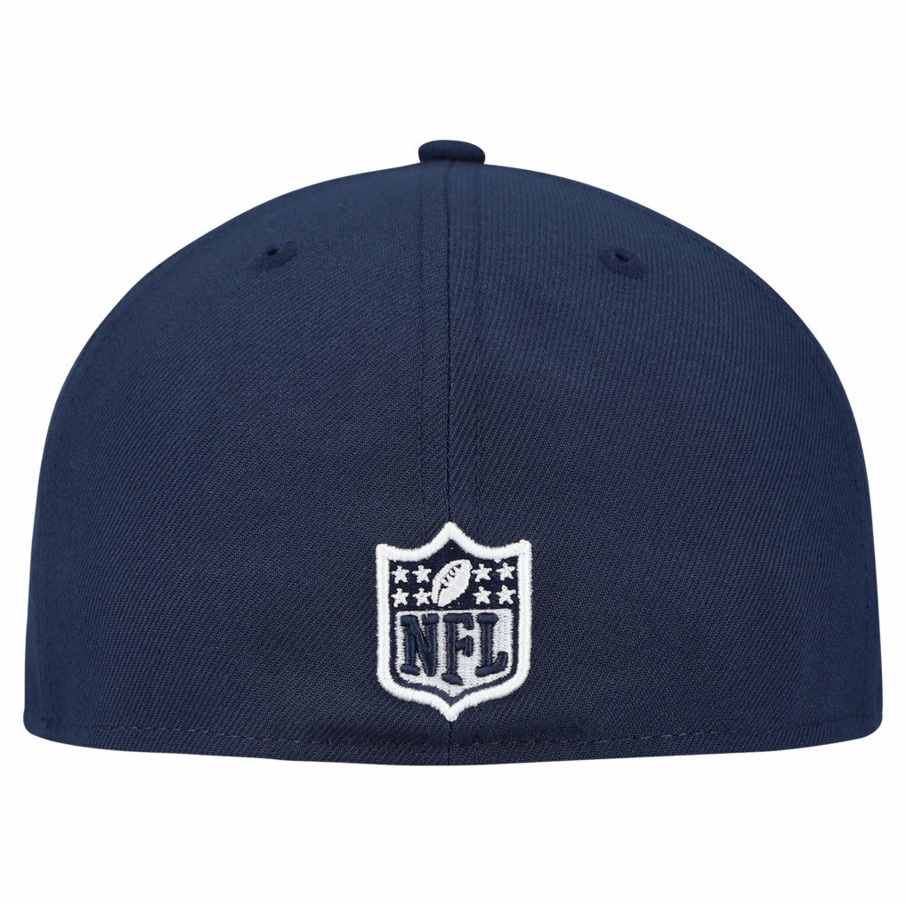 Dallas Cowboys New Era Tri-Hit 59FIFTY Fitted Hat - Navy Hats