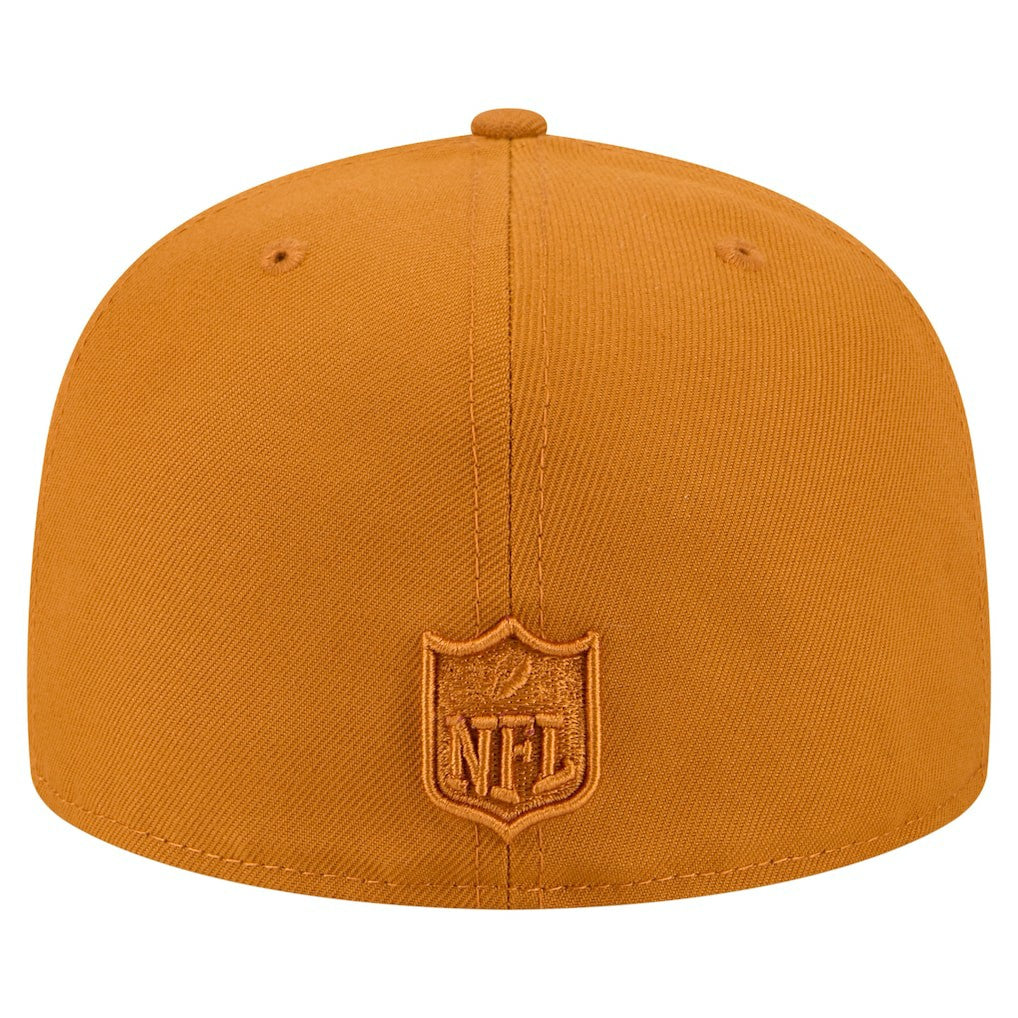 Dallas Cowboys New Era Color Pack A-Frame 59FIFTY Fitted Hat - Brown Hats