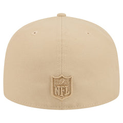 Dallas Cowboys New Era Color Pack A-Frame 59FIFTY Fitted Hat - Light Beige Hats