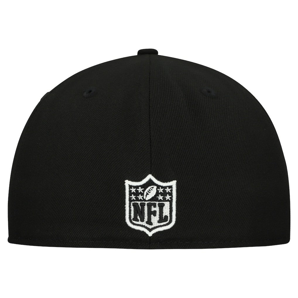 Dallas Cowboys New Era Tri-Hit 59FIFTY Fitted Hat - Black Hats