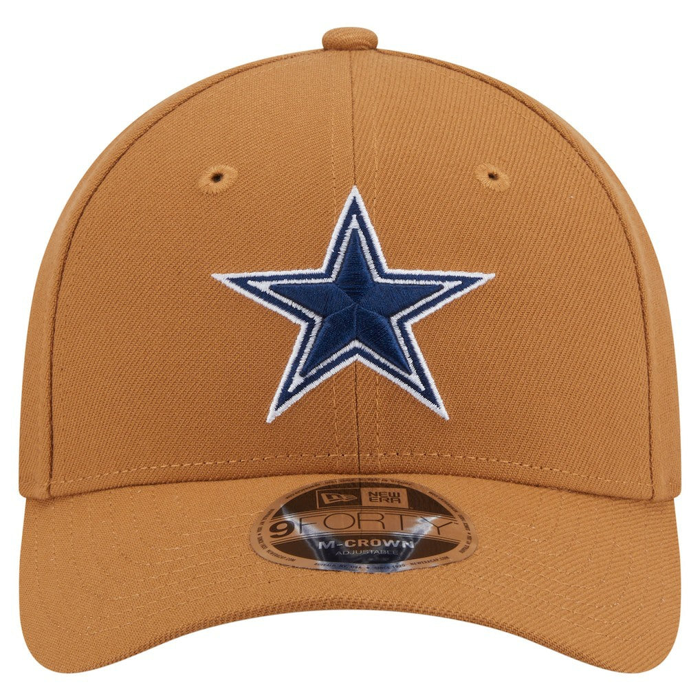 Dallas Cowboys New Era Main 9FORTY M-Crown Adjustable Hat - Bronze Hats