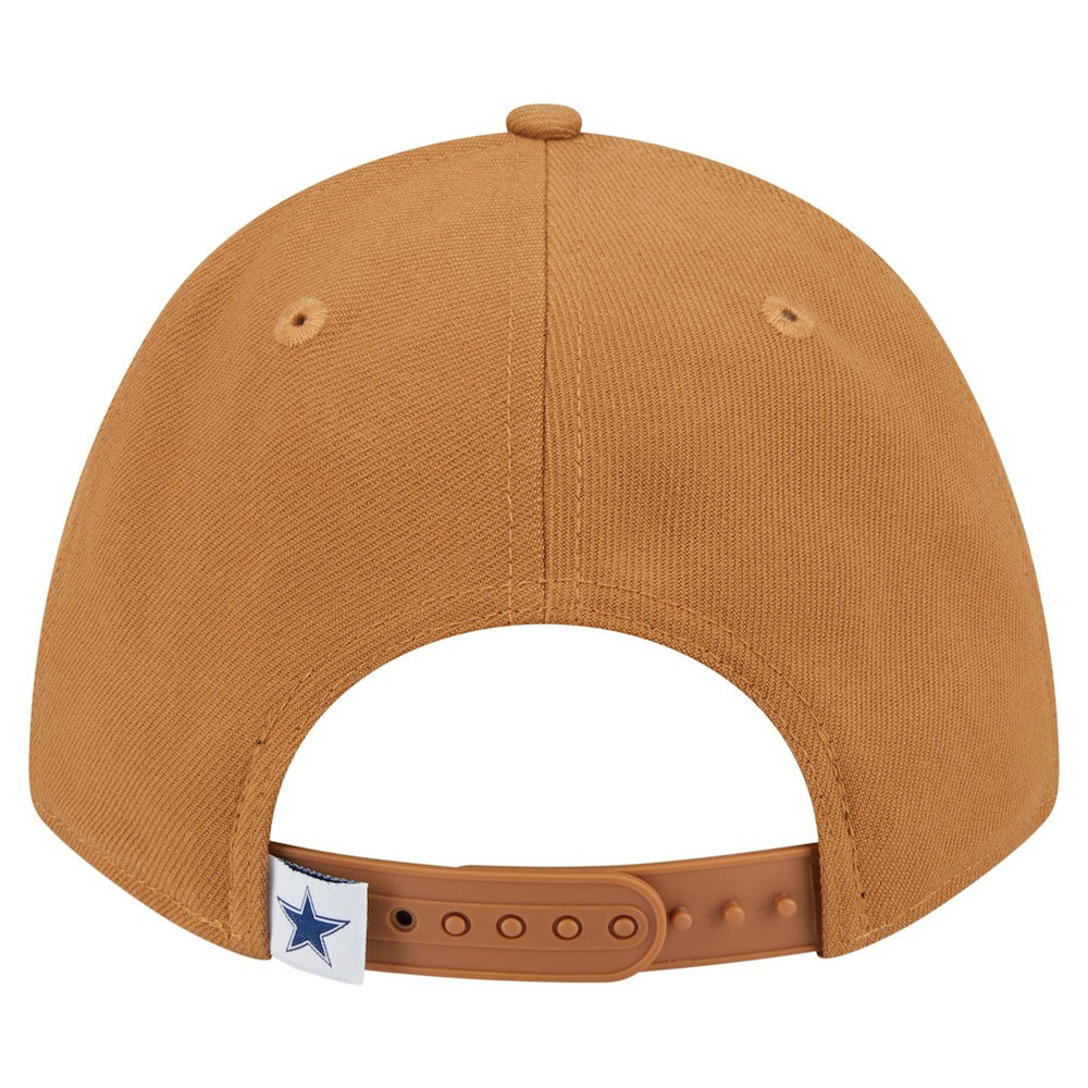 Dallas Cowboys New Era Main 9FORTY M-Crown Adjustable Hat - Bronze Hats
