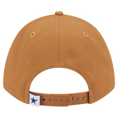 Dallas Cowboys New Era Main 9FORTY M-Crown Adjustable Hat - Bronze Hats