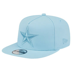 Dallas Cowboys New Era Color Pack A-Frame 9FIFTY Snapback Hat - Light Blue Hats