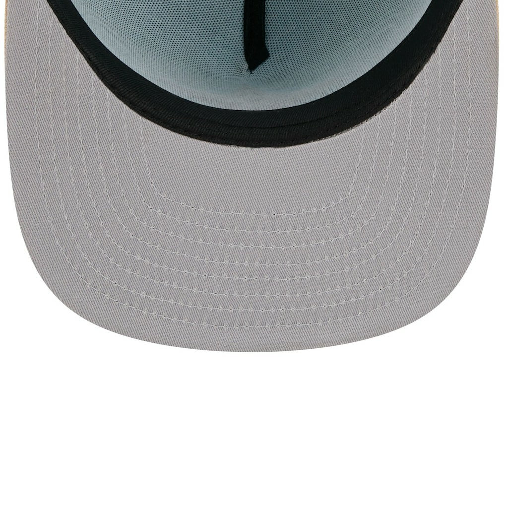 Dallas Cowboys New Era Two-Tone Color Pack A-Frame 9FIFTY Snapback Hat - Light Blue/Brown Hats