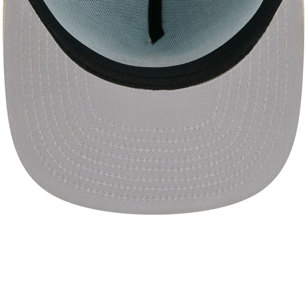 Dallas Cowboys New Era Two-Tone Color Pack A-Frame 9FIFTY Snapback Hat - Light Blue/Brown Hats