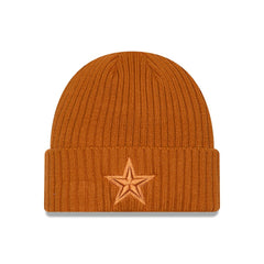Dallas Cowboys New Era Color Pack Cuffed Knit Hat - Brown Hats
