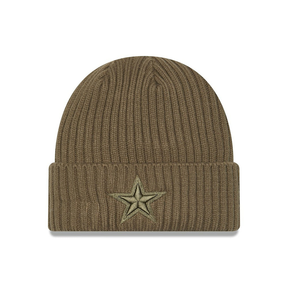 Dallas Cowboys New Era Color Pack Cuffed Knit Hat - Olive Hats