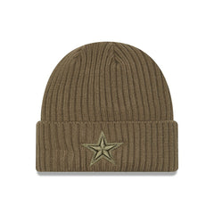Dallas Cowboys New Era Color Pack Cuffed Knit Hat - Olive Hats