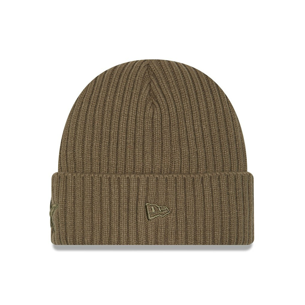Dallas Cowboys New Era Color Pack Cuffed Knit Hat - Olive Hats