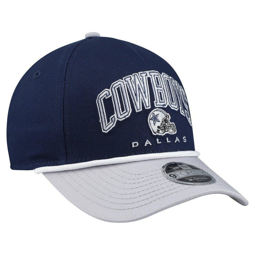 Dallas Cowboys New Era Youth Arch COOLERA 9FORTY A-Frame Adjustable Hat - Navy Hats