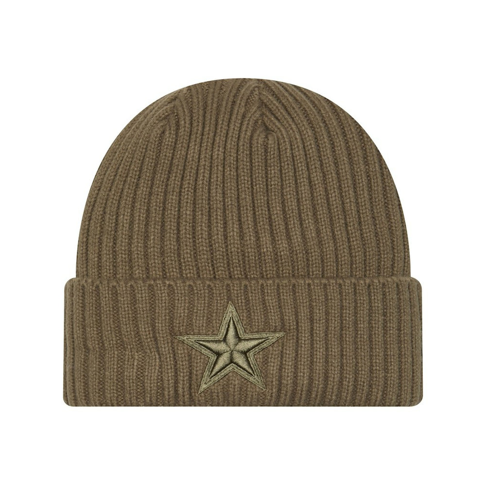 Dallas Cowboys New Era Youth Color Pack Cuffed Knit Hat - Olive Hats