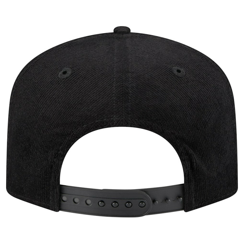 Dallas Cowboys New Era Retro Joe Nostalgic Corduroy Golfer Adjustable Hat - Black Hats