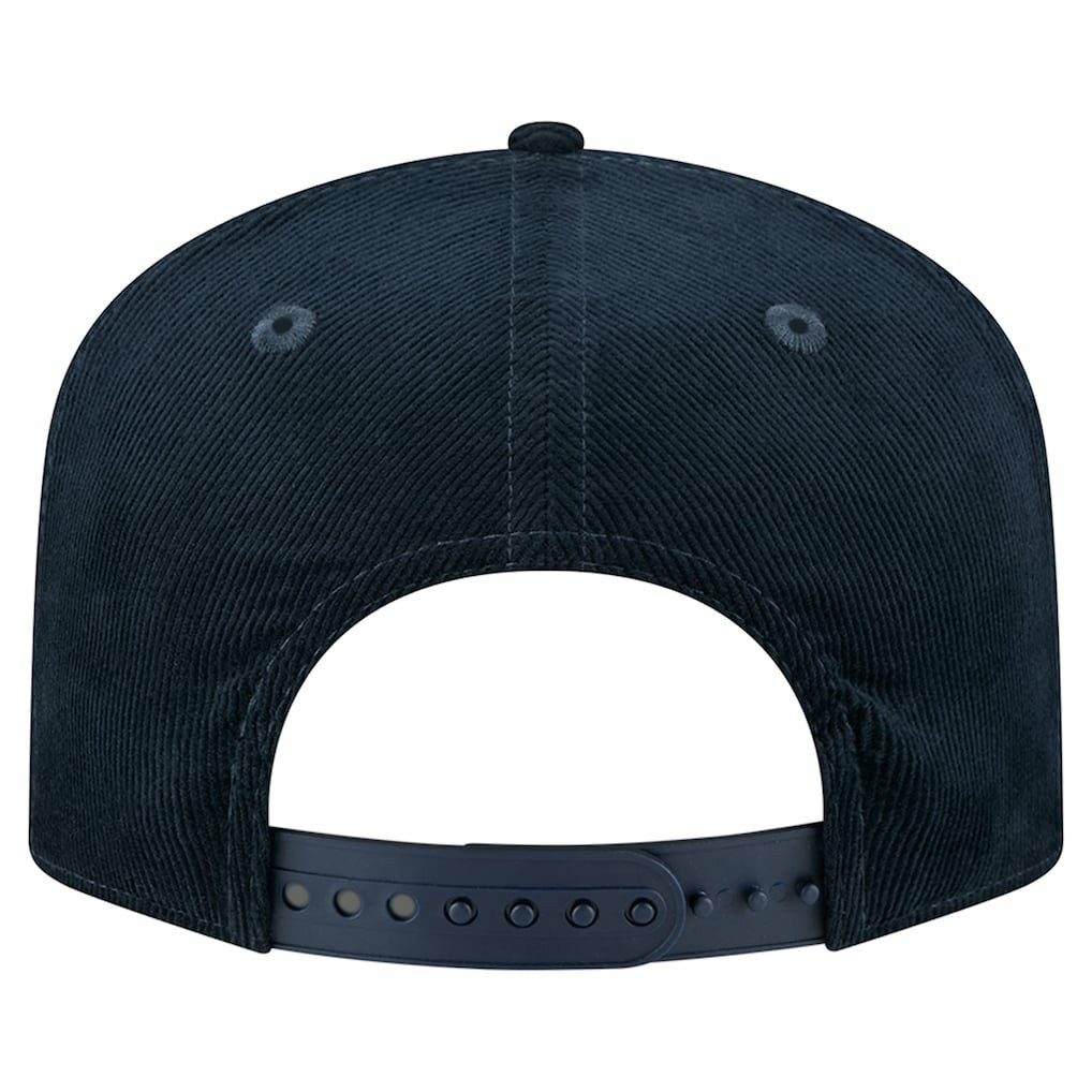 Dallas Cowboys New Era Retro Joe Nostalgic Corduroy Golfer Adjustable Hat - Navy Hats