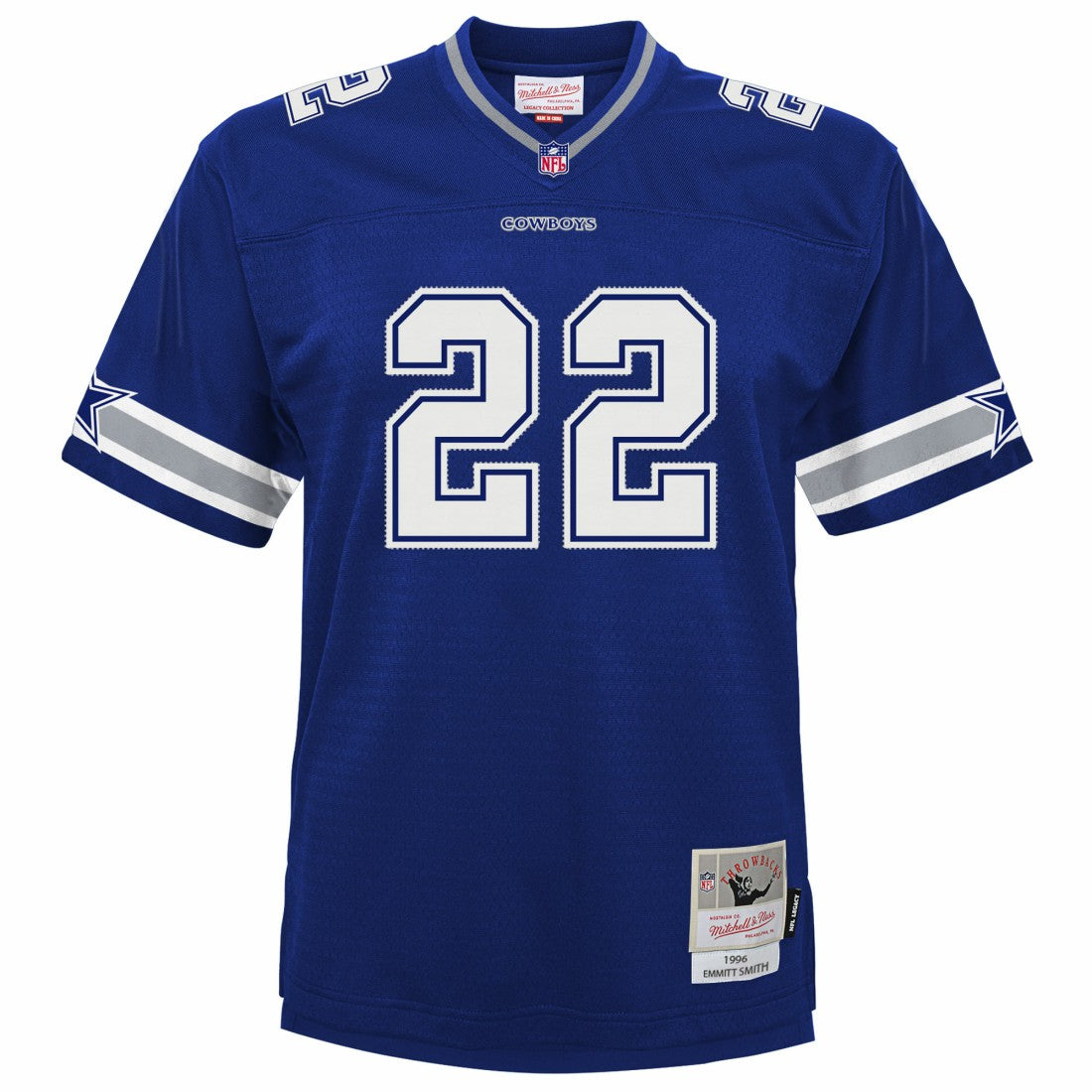 Emmitt Smith Dallas Cowboys Preschool 1996 Retired Player Legacy Jersey - Navy Jerseys