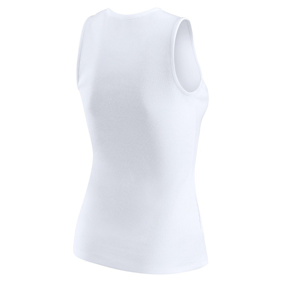 Denver Broncos WEAR by Erin Andrews Women's Ribbed Graphic Tank Top - White Tops