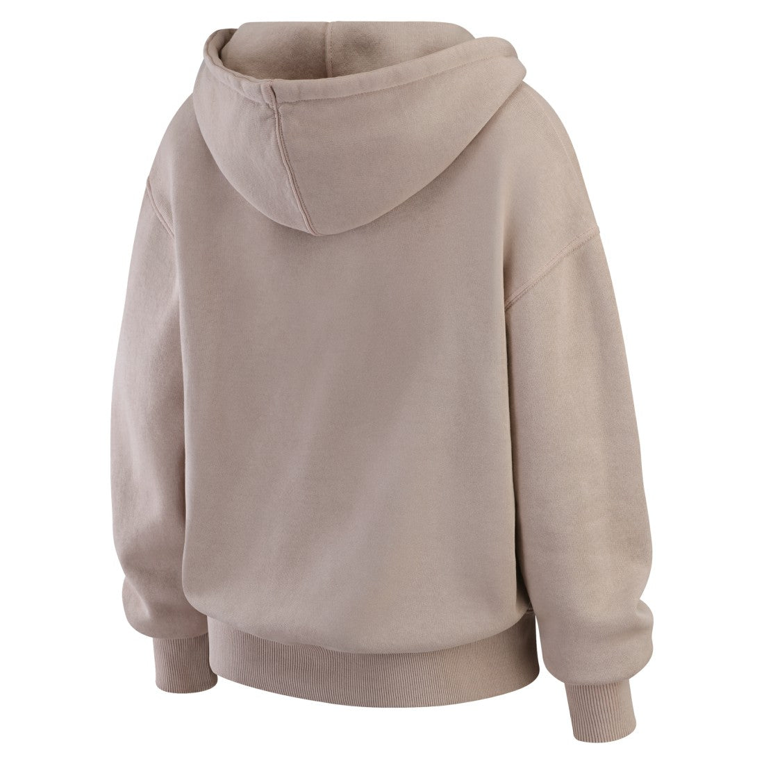Detroit Lions WEAR by Erin Andrews Women's Washed Pullover Crewdie - Tan Pullover