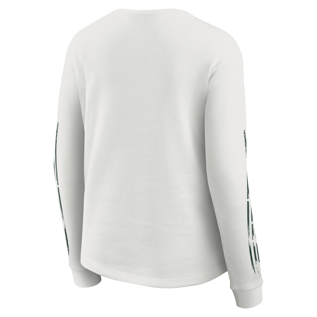 Green Bay Packers WEAR by Erin Andrews Women's Graphic Waffle Long-Sleeve T-Shirt - White T-shirts