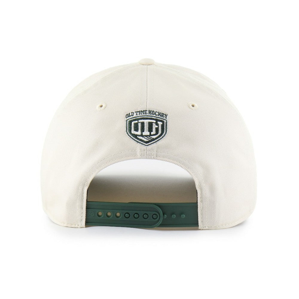 Minnesota Wild '47 Expansion Debut Two-Tone Hitch Adjustable Hat - Cream/Green | US 202705909