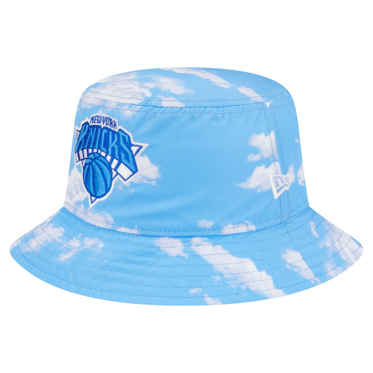 New York Knicks Summer Sun and Storm Reversible Bucket Hat Black/Light Blue - New Era
