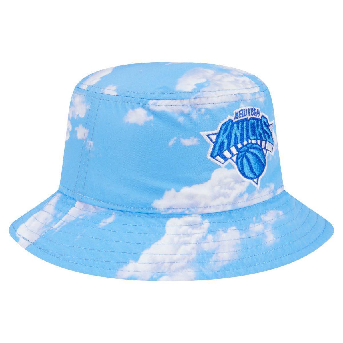 New York Knicks Summer Sun and Storm Reversible Bucket Hat Black/Light Blue - New Era