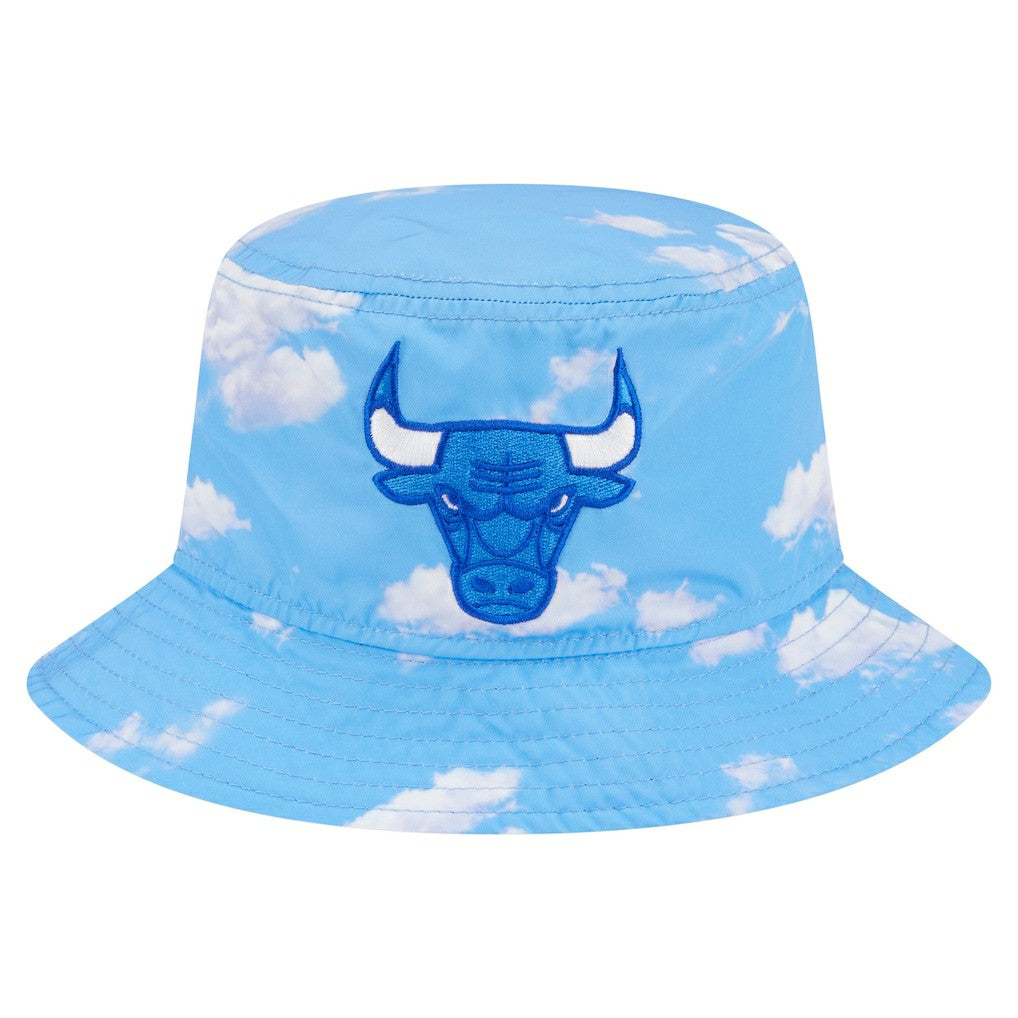Chicago Bulls Summer Sun and Storm Reversible Bucket Hat Black/Light Blue - New Era