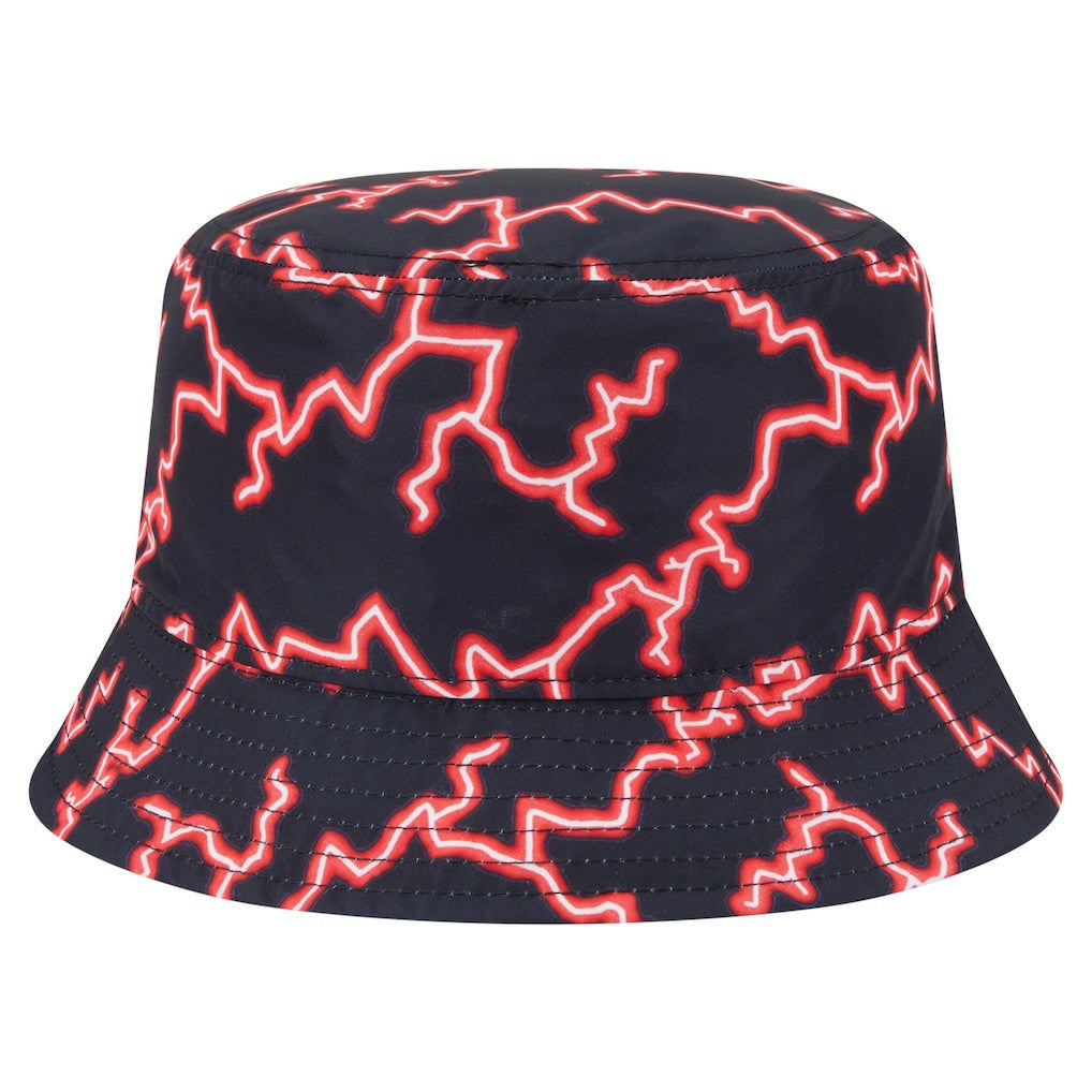 Chicago Bulls Summer Sun and Storm Reversible Bucket Hat Black/Light Blue - New Era