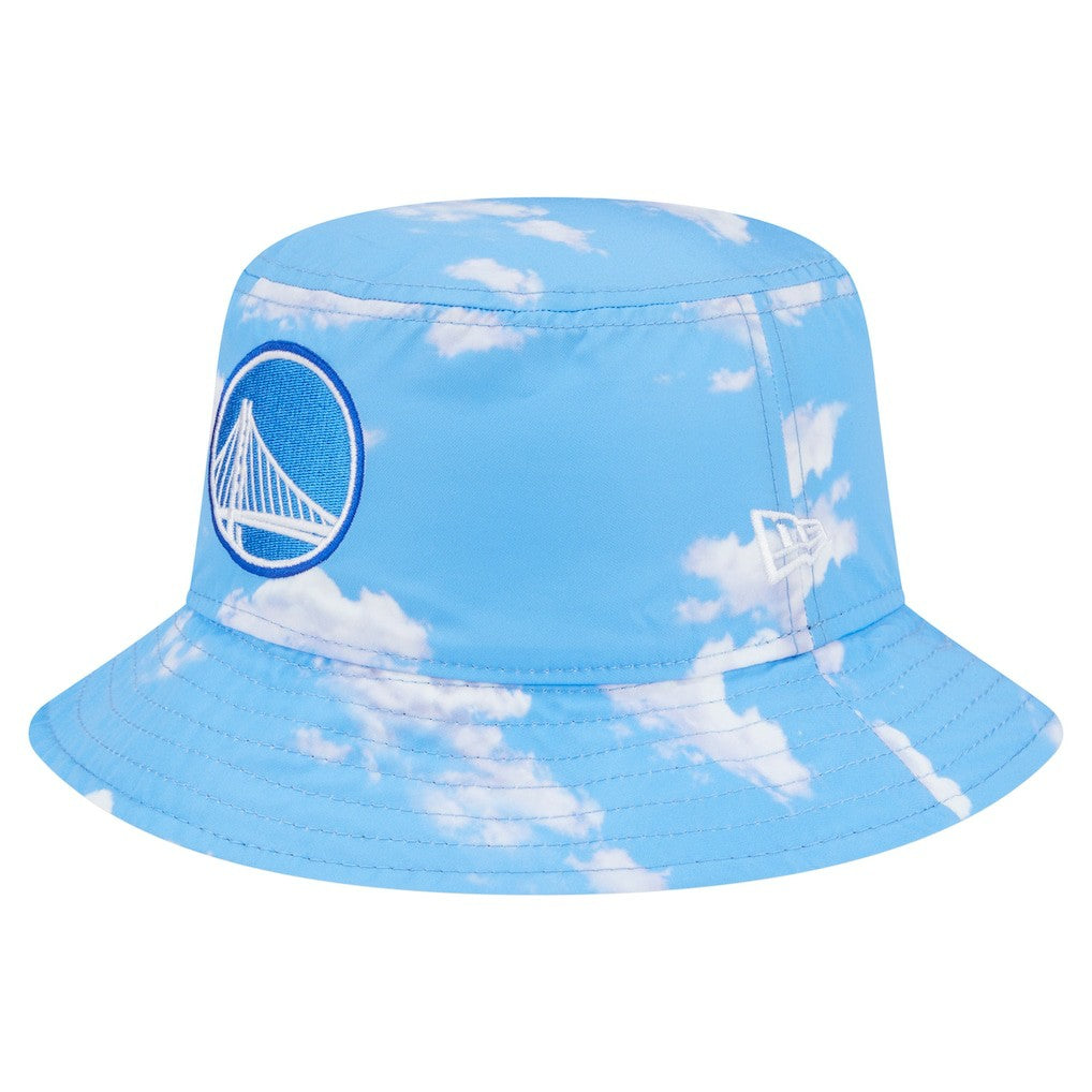 Golden State Warriors Summer Sun and Storm Reversible Bucket Hat Black/Light Blue - New Era outlet