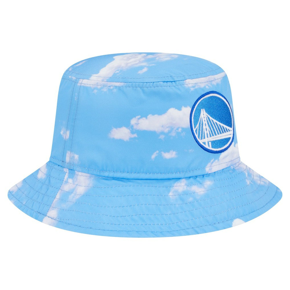 Golden State Warriors Summer Sun and Storm Reversible Bucket Hat Black/Light Blue - New Era outlet