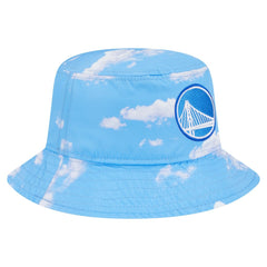 Golden State Warriors Summer Sun and Storm Reversible Bucket Hat Black/Light Blue - New Era outlet