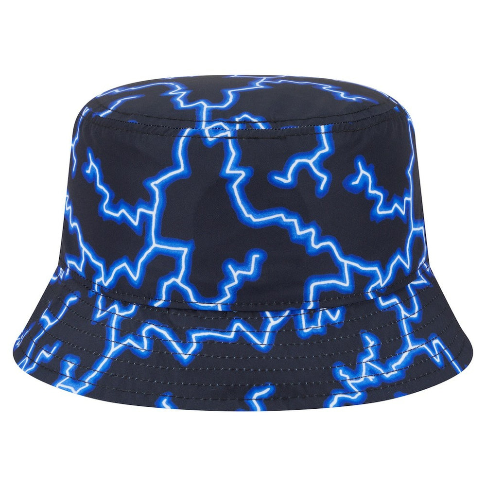 Golden State Warriors Summer Sun and Storm Reversible Bucket Hat Black/Light Blue - New Era outlet