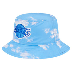 Los Angeles Lakers Summer Sun and Storm Reversible Bucket Hat Black/Light Blue - New Era