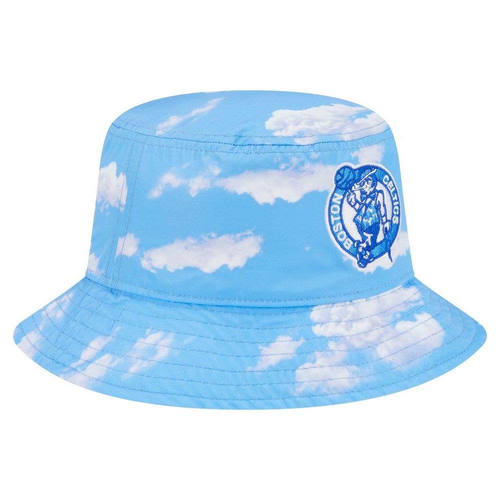 Boston Celtics Summer Sun and Storm Reversible Bucket Hat Black/Light Blue - New Era