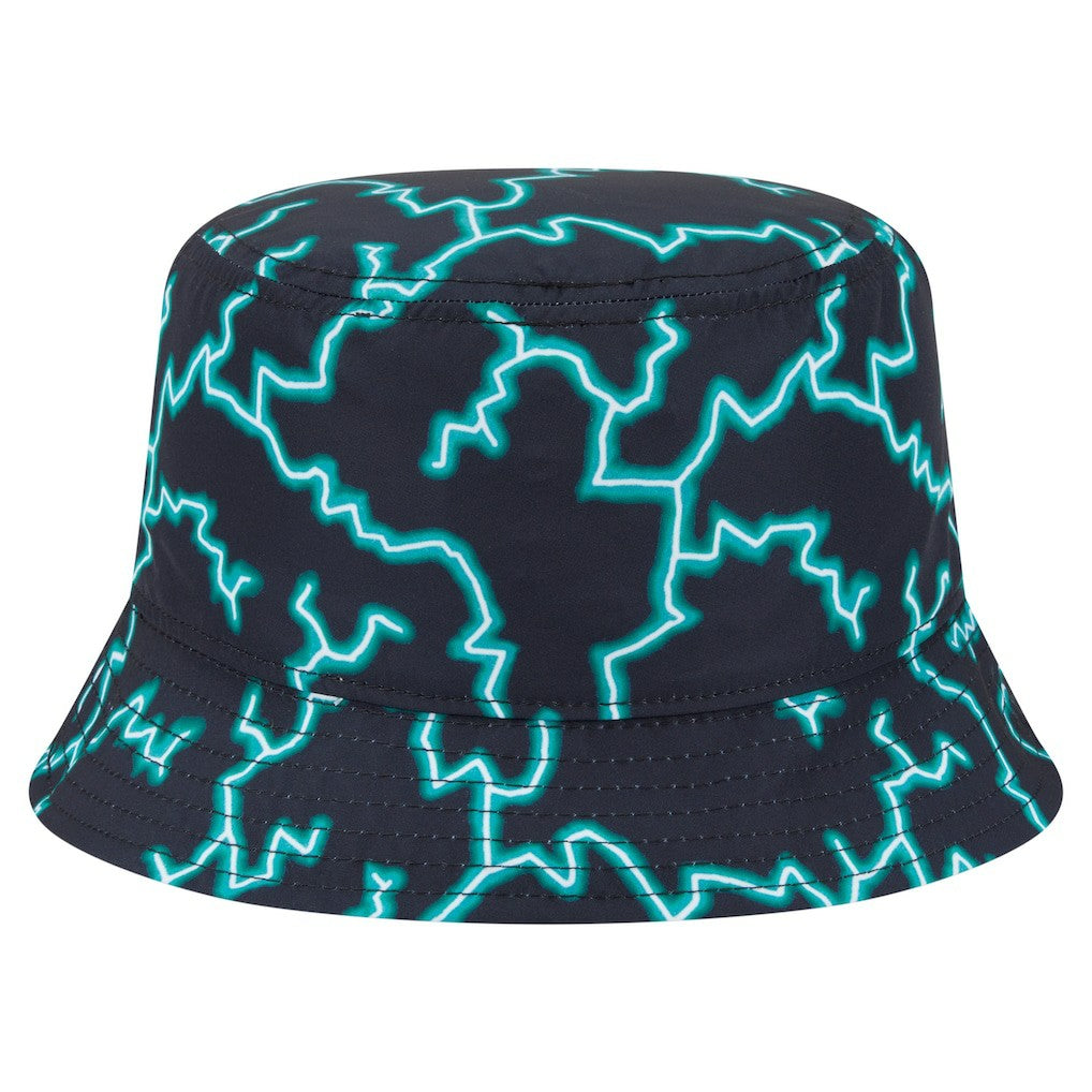 Boston Celtics Summer Sun and Storm Reversible Bucket Hat Black/Light Blue - New Era