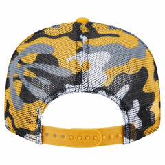 Boston Bruins New Era Camo Meshback 9FIFTY Snapback Hat - Black/Gold | US 202705936