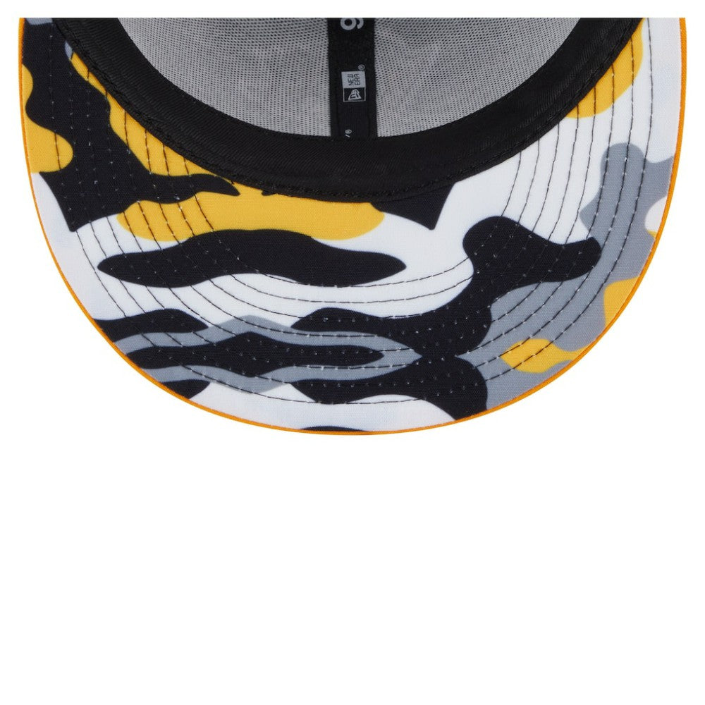 Pittsburgh Penguins New Era Camo Meshback 9FIFTY Snapback Hat - Black/Gold | US 202705943