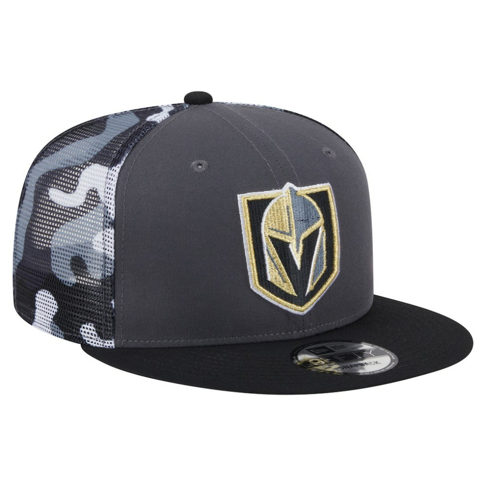 Vegas Golden Knights New Era Camo Meshback 9FIFTY Snapback Hat - Gray/Black | US 202705944
