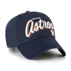 Houston Astros '47 Women's Ariana Clean Up Adjustable Hat - Navy Hats